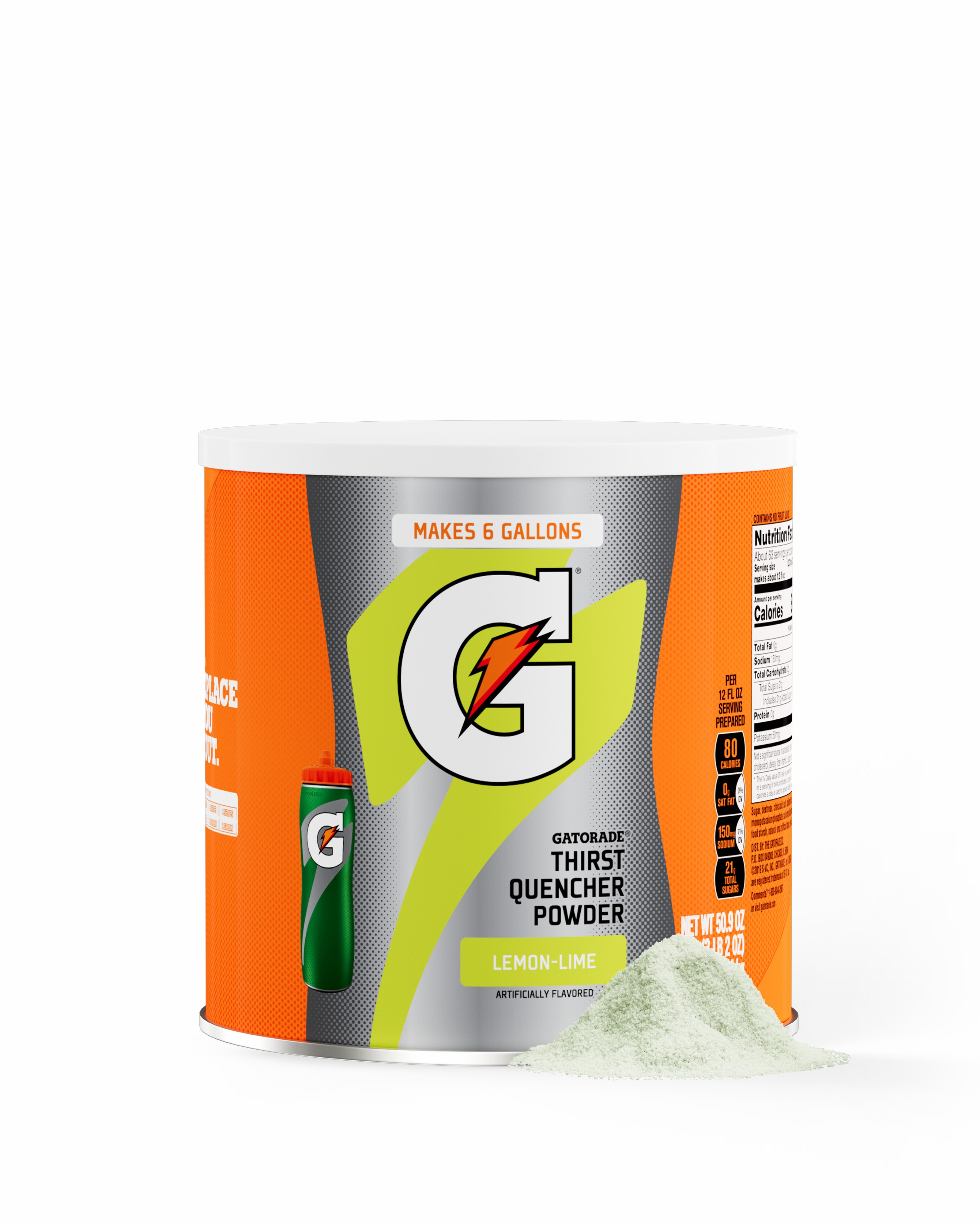 Gatorade Thirst Quencher Powder (3 Canisters) Lemon-lime Canada OLADC2014